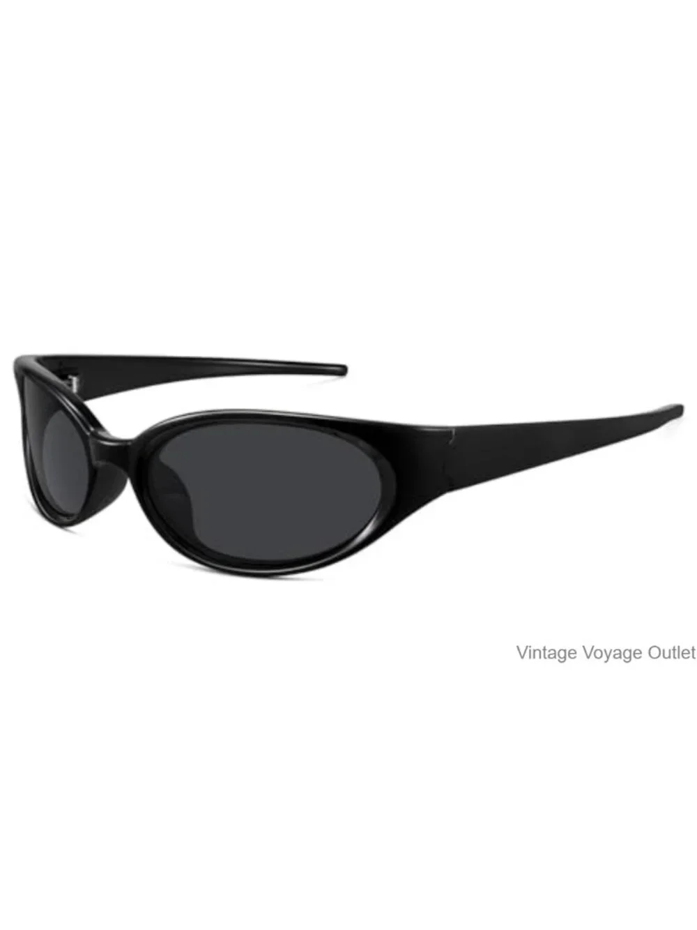 Retro Y2K Wrap Around Sunglasses Polarized UV Protection Sporty Shades